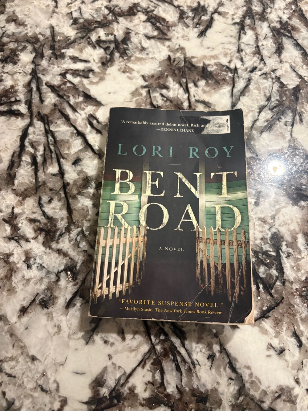 Bent Road Paperback - Black and Green Cover